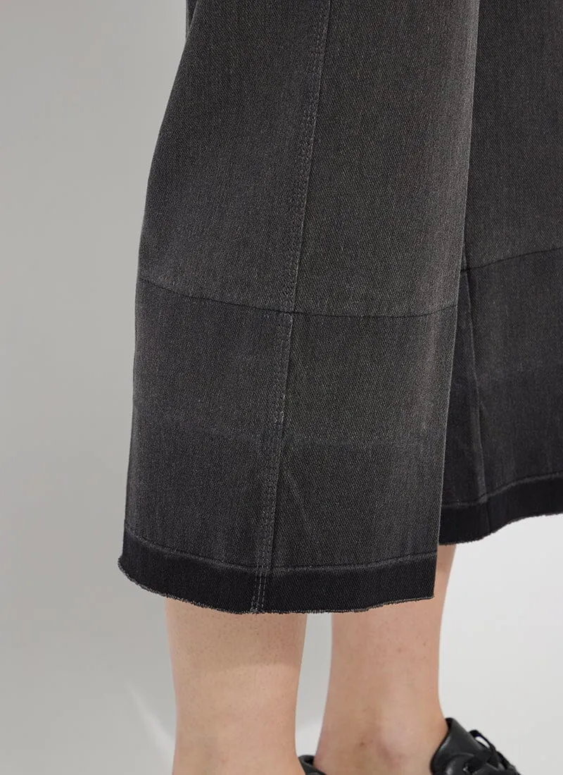 Cropped Wide Leg Denim