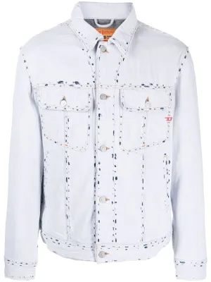 D-Barcy Ripped Denim Jacket