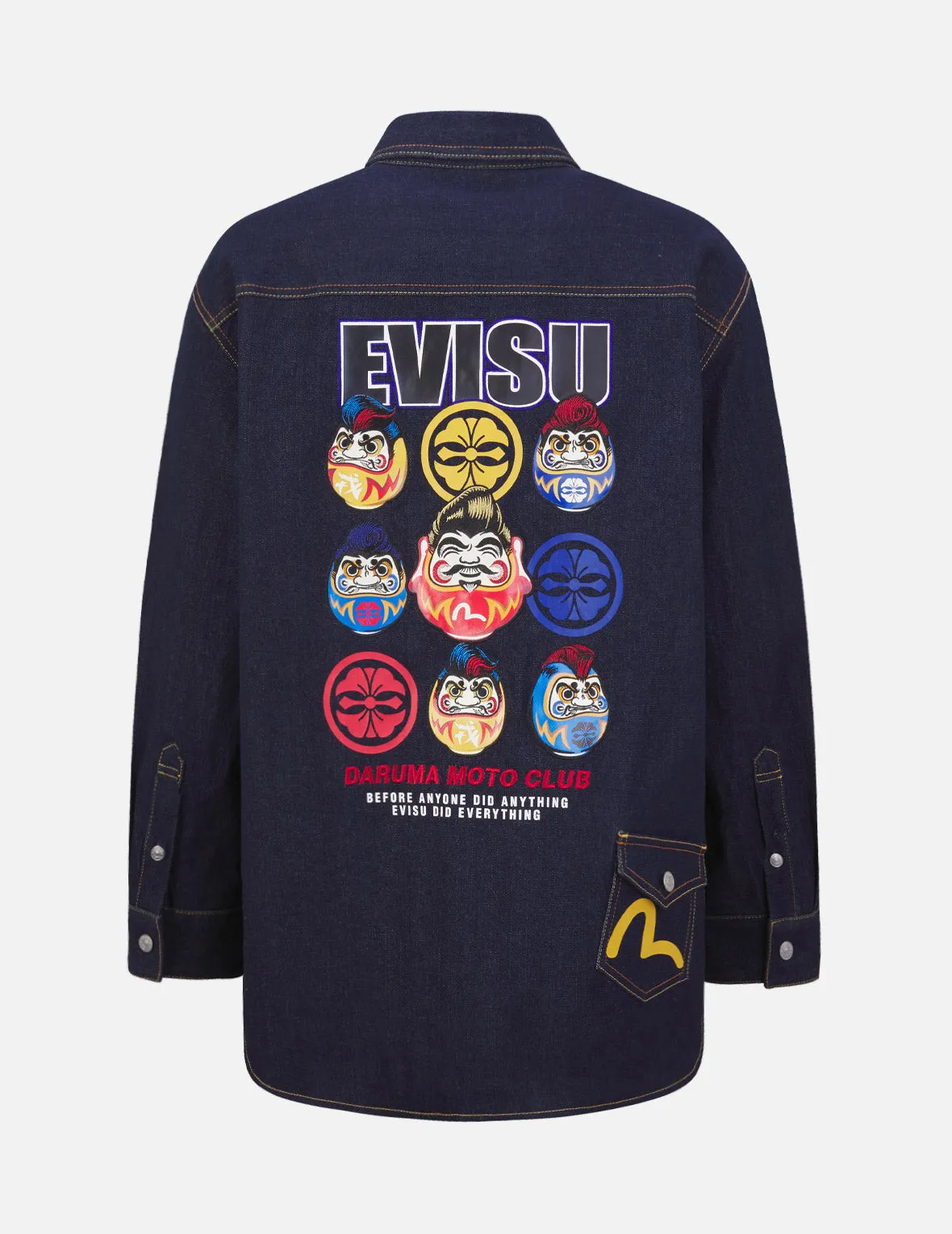 Daruma Denim Shirt Jacket
