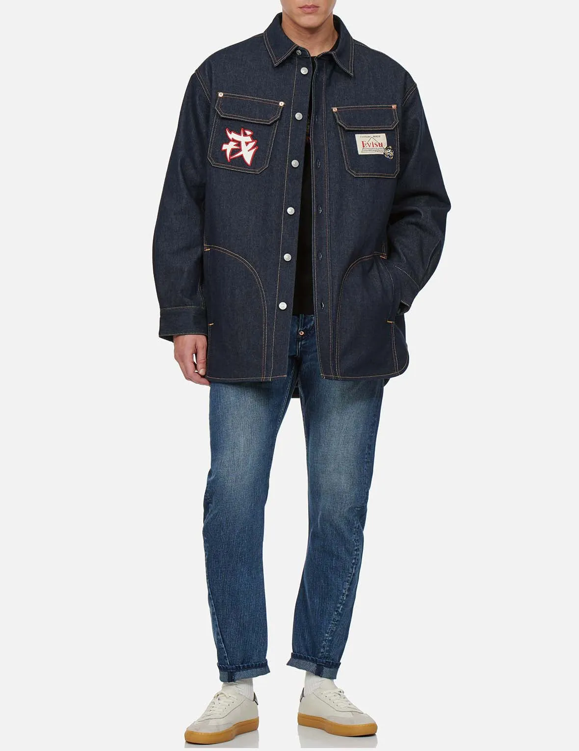 Daruma Denim Shirt Jacket
