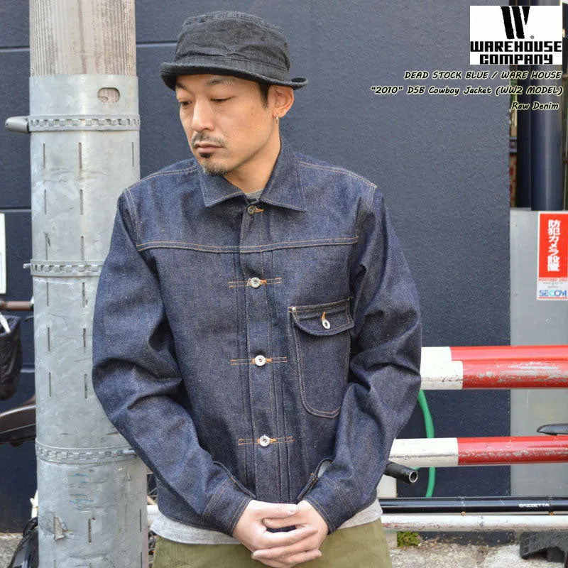 Dead Stock Blue  (WARE HOUSE)  "Lot.2010" DSB Cowboy Jacket (WW2)