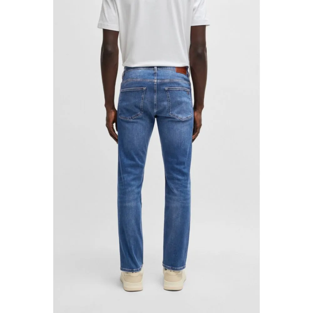Delaware slim-fit jeans in blue soft-motion denim