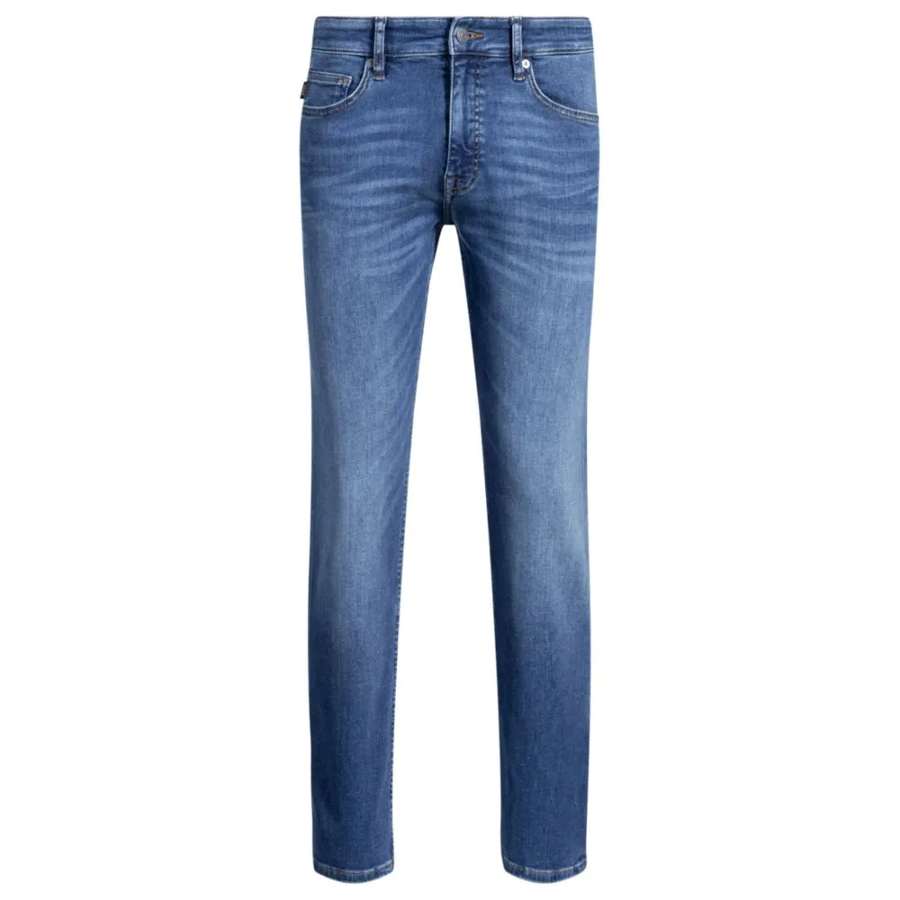 Delaware slim-fit jeans in blue soft-motion denim