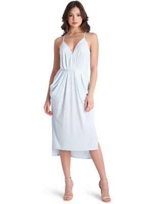 Della Womens Casual Sleeveless Midi Dress ecco Shoes