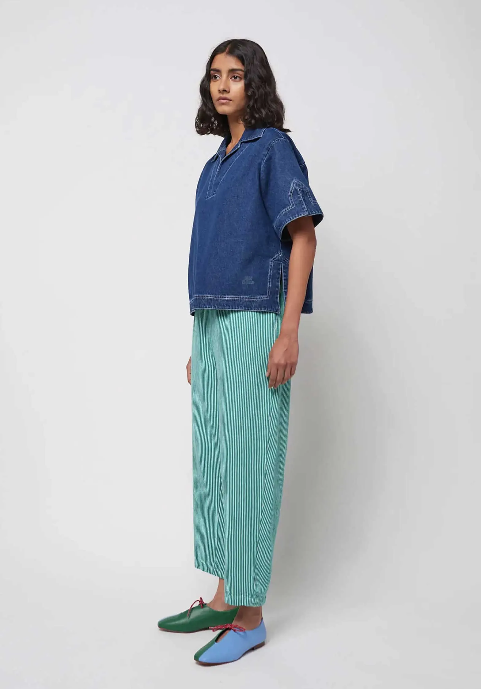 Denim Blouse Denim 125ad028 Light-Blue