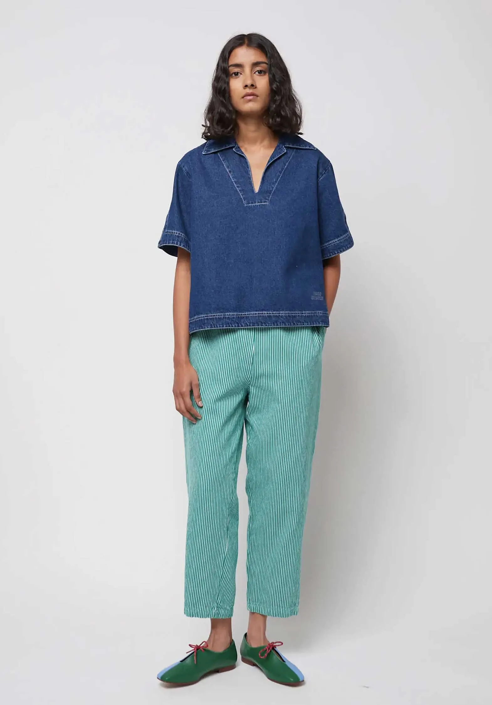 Denim Blouse Denim 125ad028 Light-Blue