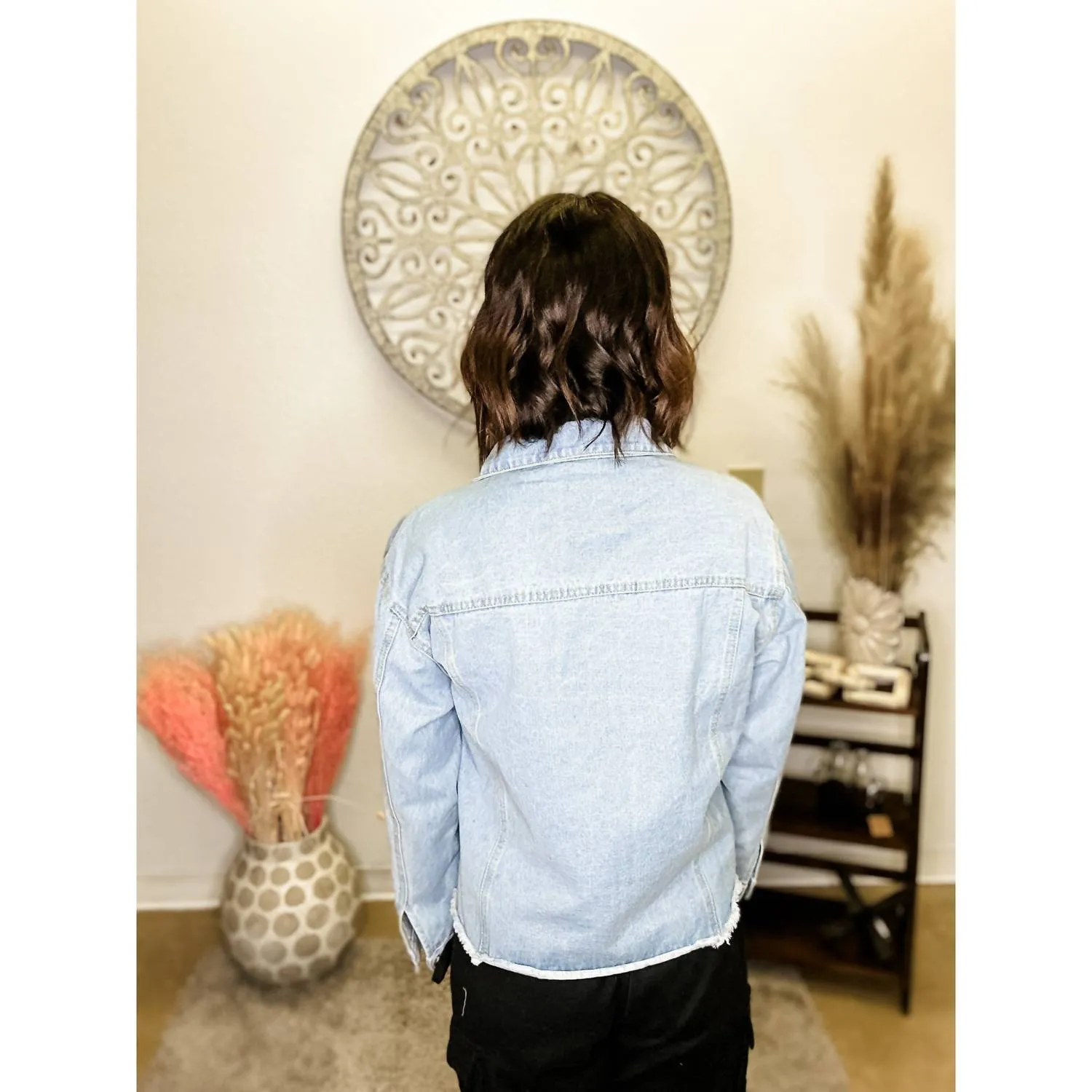 Denim Jacket In Light Wash