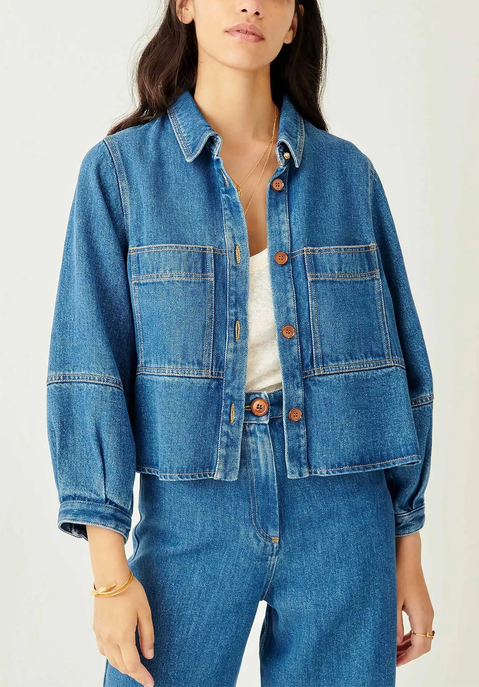 Denim Jacket Thelma Astral-Blue