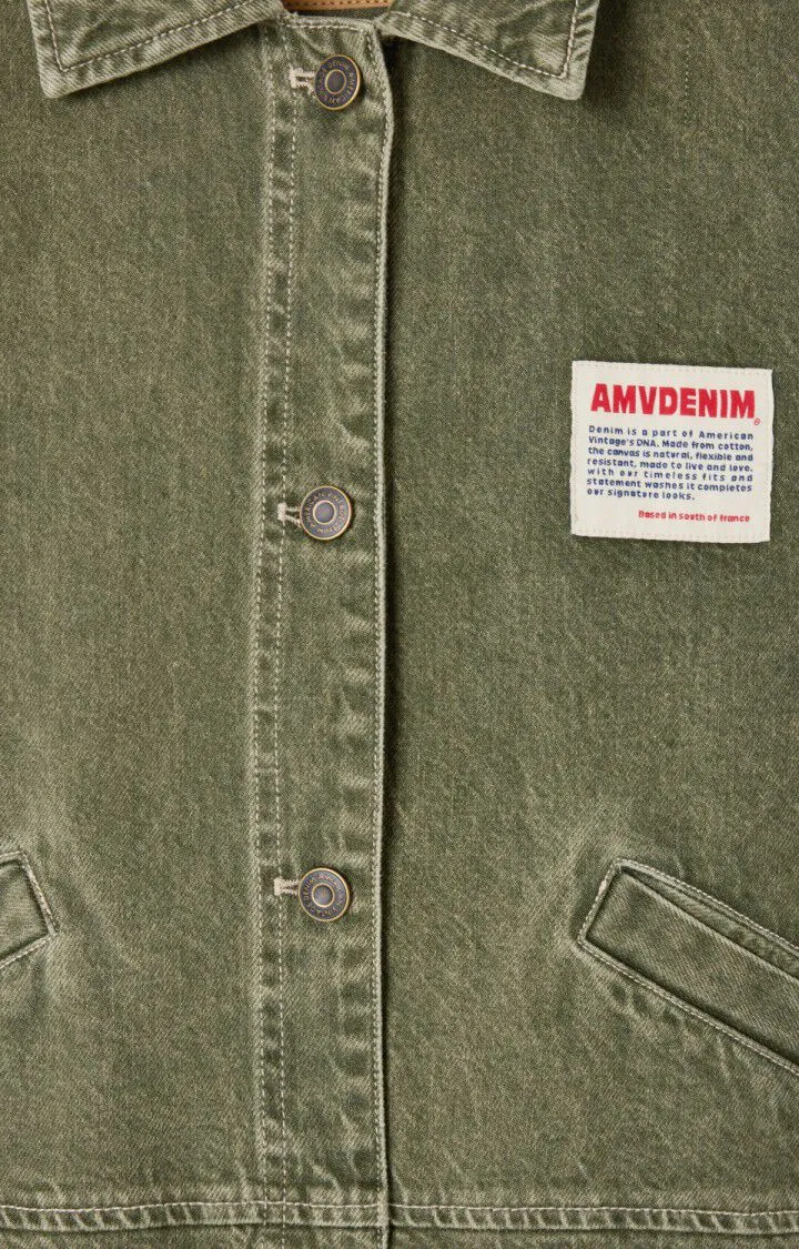 Denim Jacket Uza16a Olive