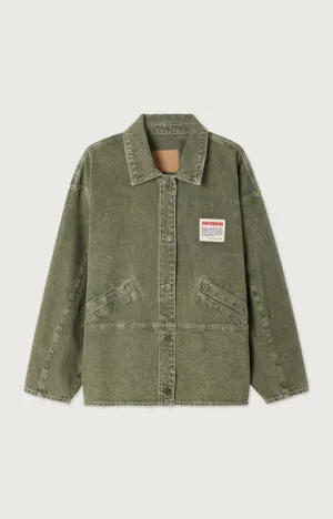 Denim Jacket Uza16a Olive