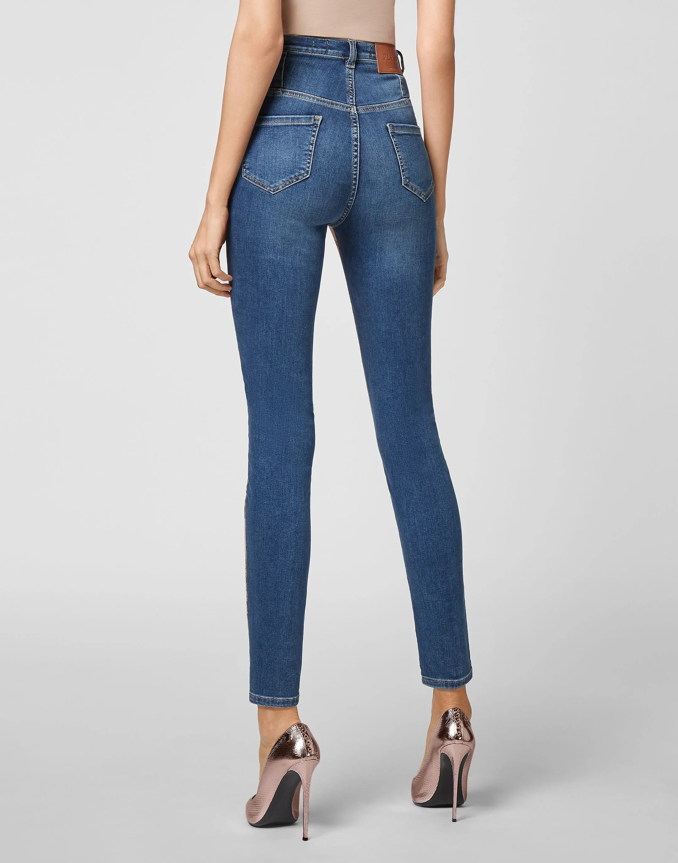 Denim Super High Waist Jegging New Baroque