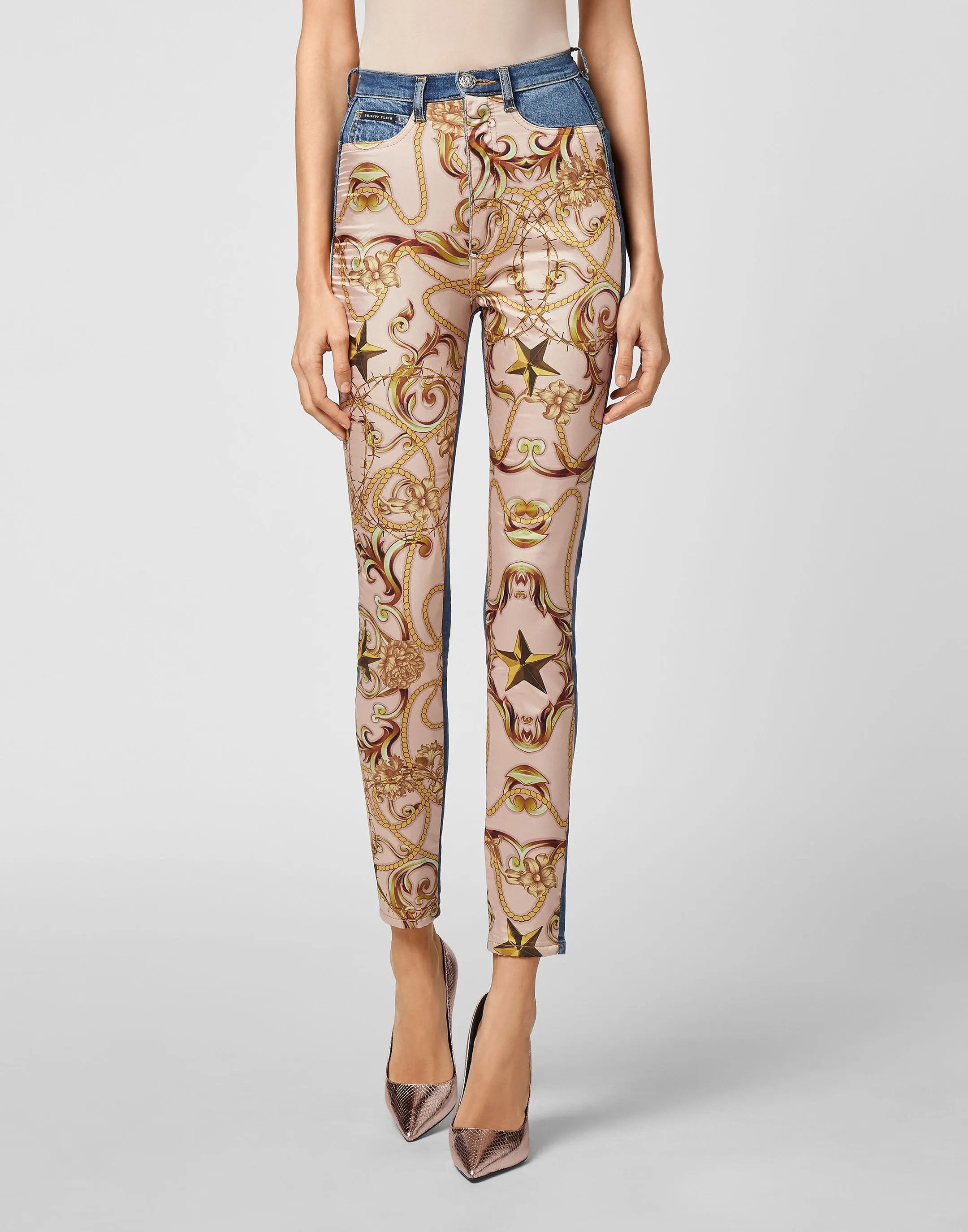 Denim Super High Waist Jegging New Baroque