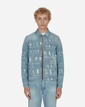 Destroyed Jean Jacket Blue