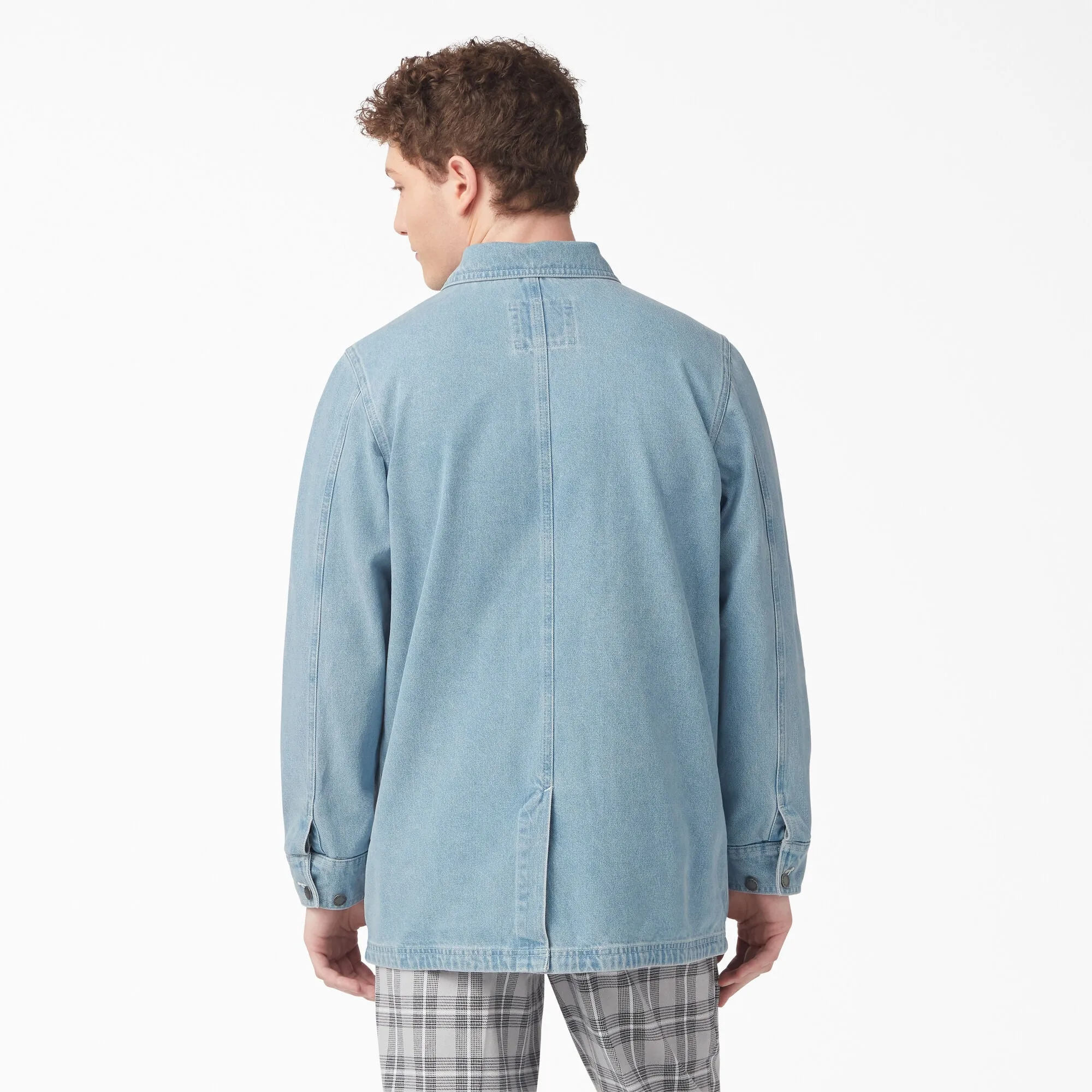 DICKIES - DENIM CHORE COAT LIGHT DENIM