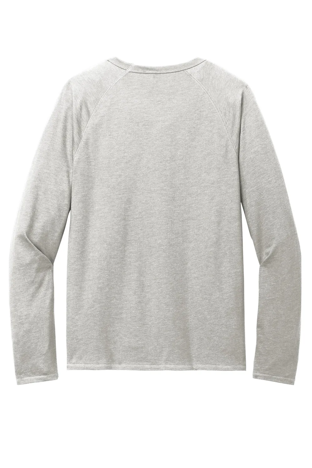 District Mens French Terry Crewneck Sweatshirt - Heather Light Grey