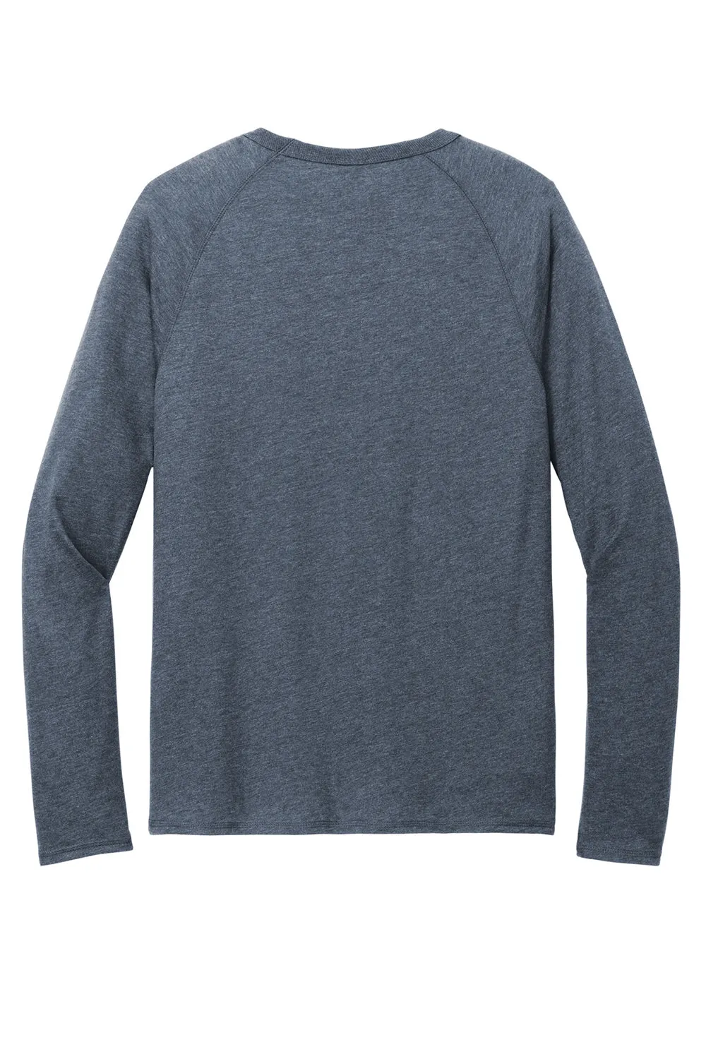District Mens French Terry Crewneck Sweatshirt - Washed Indigo Blue