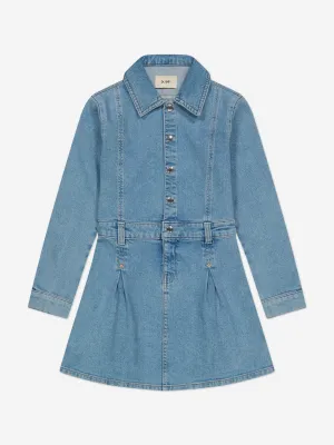 DL1961 Girls Manning Denim Dress in Blue