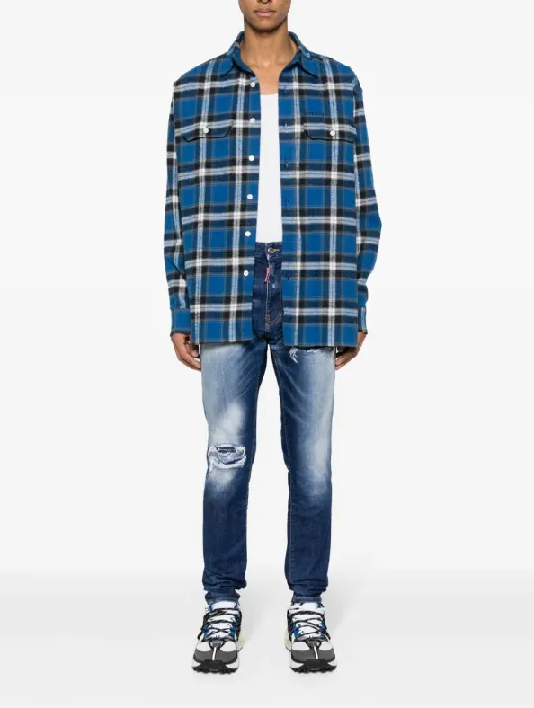 Dsquared2 Cool Guy distressed slim-leg jeans