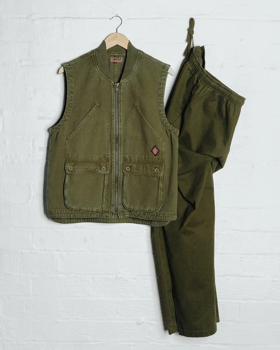 Dubbleware Hopkington Easy Work Pant - Military Green