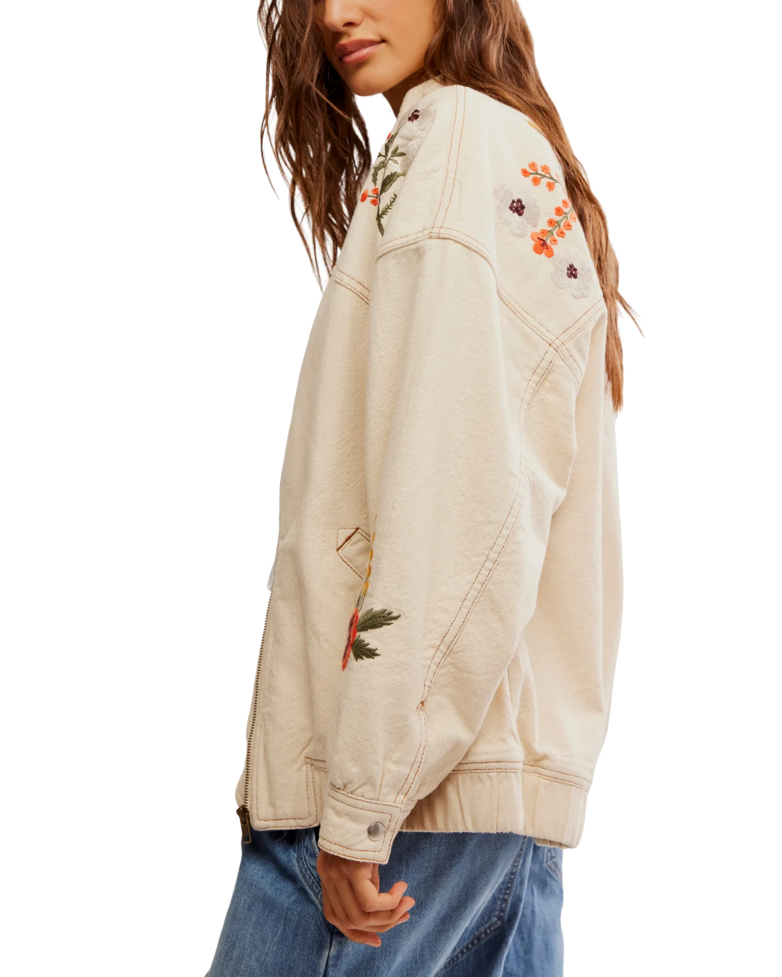 Dusty Trails Jacket in Ivory Combo