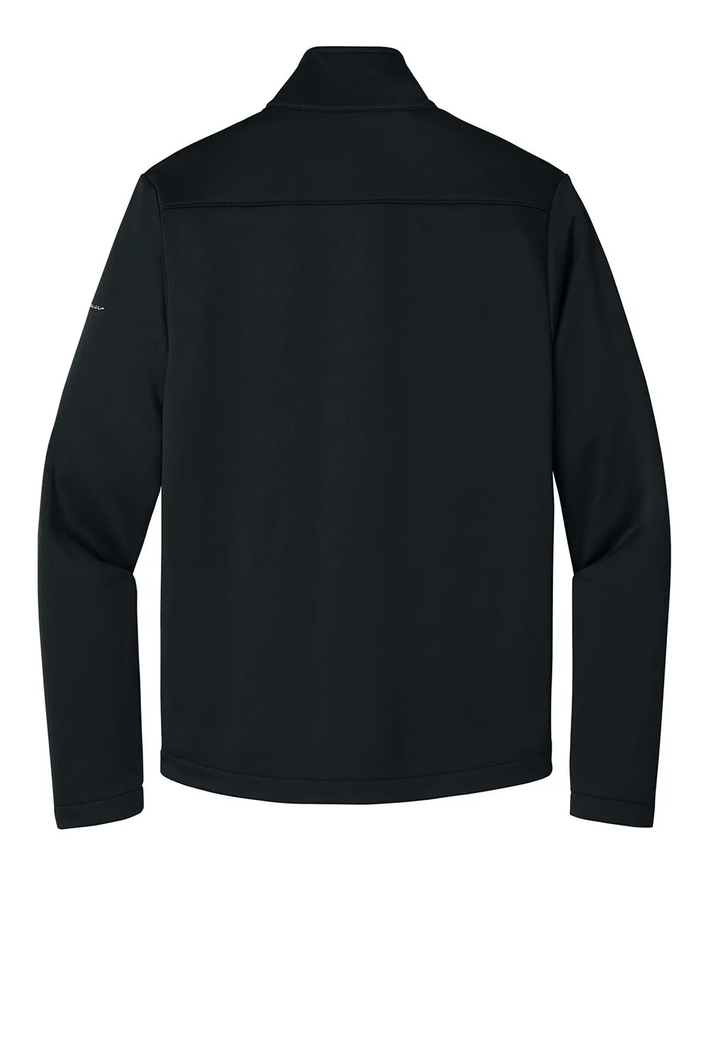 Eddie Bauer Mens Smooth Fleece Full Zip Sweatshirt w/ Pockets - Black