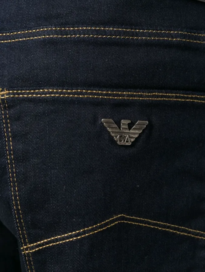 Emporio Armani J06 classic dark jeans