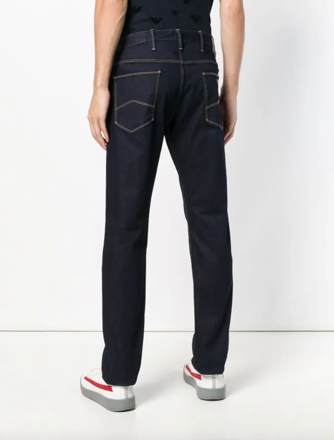 Emporio Armani J06 classic dark jeans