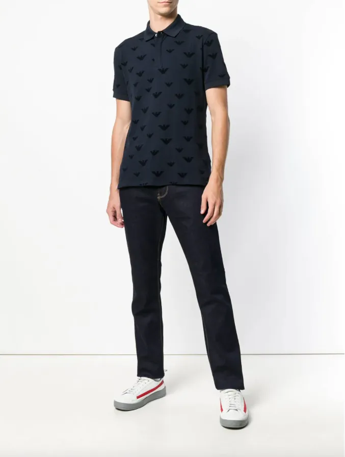 Emporio Armani J06 classic dark jeans