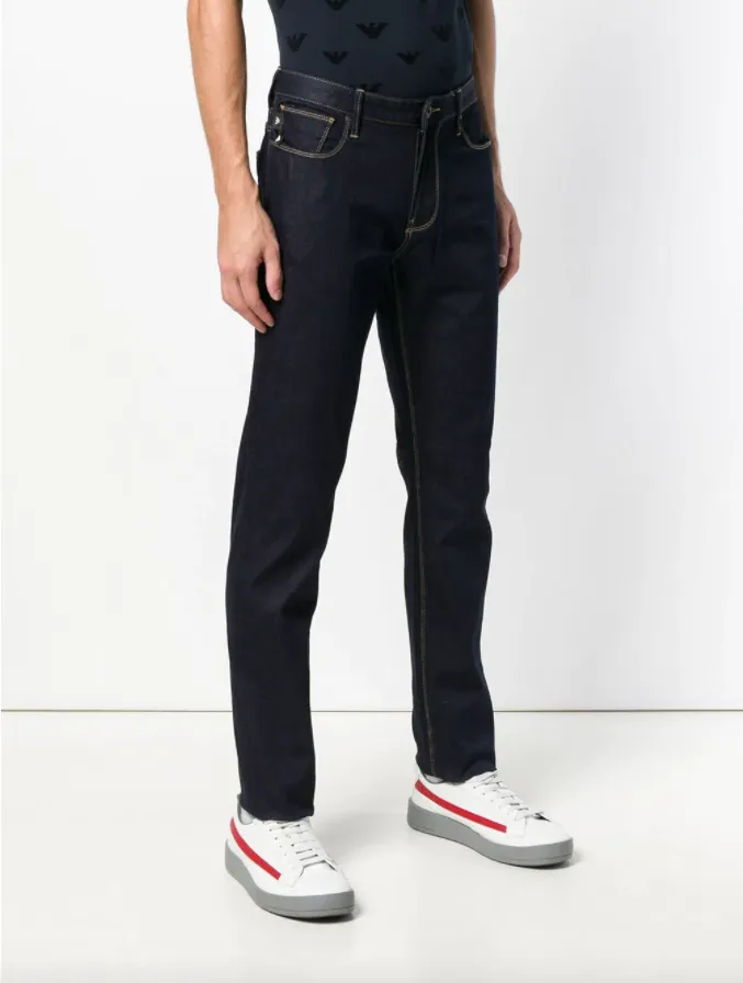 Emporio Armani J06 classic dark jeans