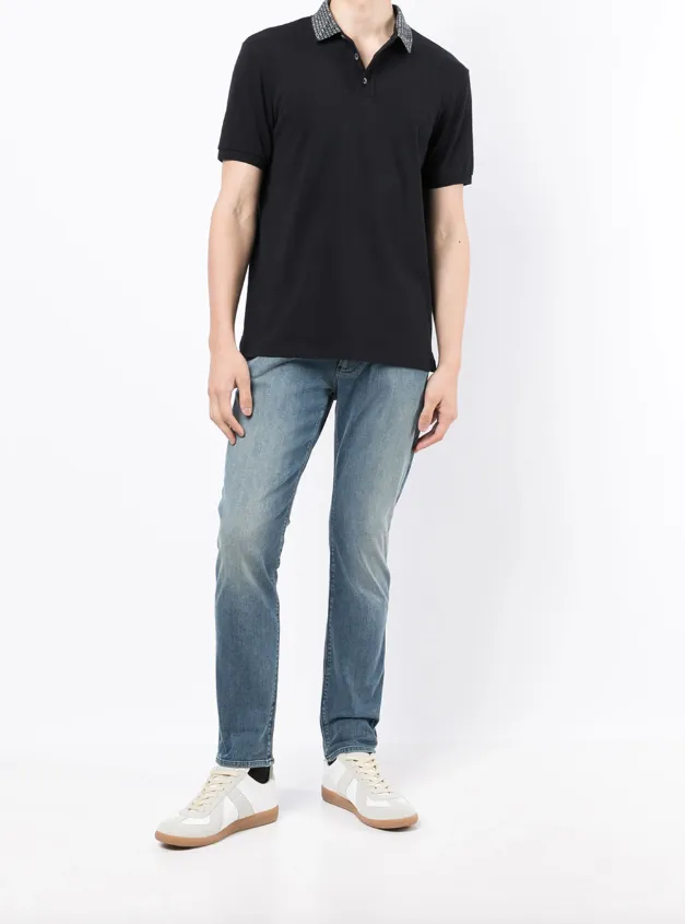 Emporio Armani J06 high-rise fitted jeans