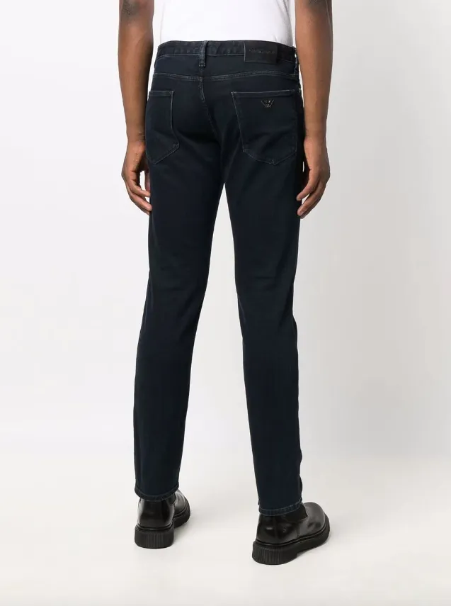 Emporio Armani J06 Slim-fit, comfort-denim twill jeans