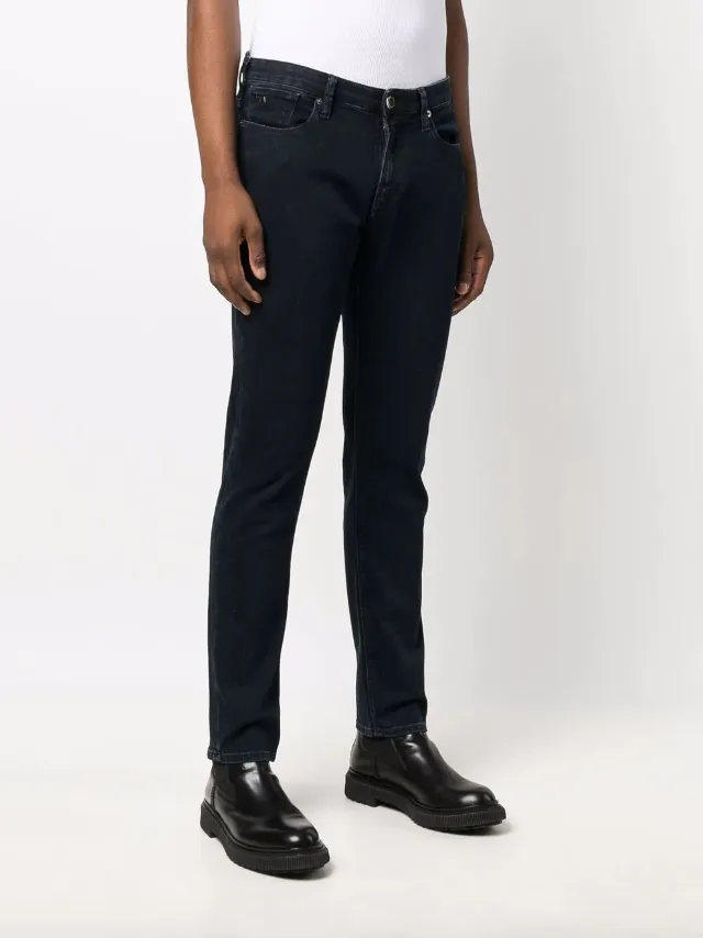 Emporio Armani J06 Slim-fit, comfort-denim twill jeans