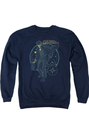 Fantastic Beasts 2 Suitcase Adult Crewneck Sweatshirt