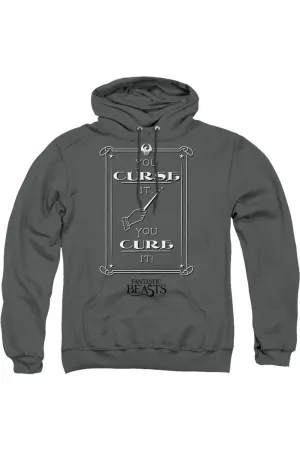 Fantastic Beasts Curse It Adult Pull Over Hoodie / Hooded Sweatshirt