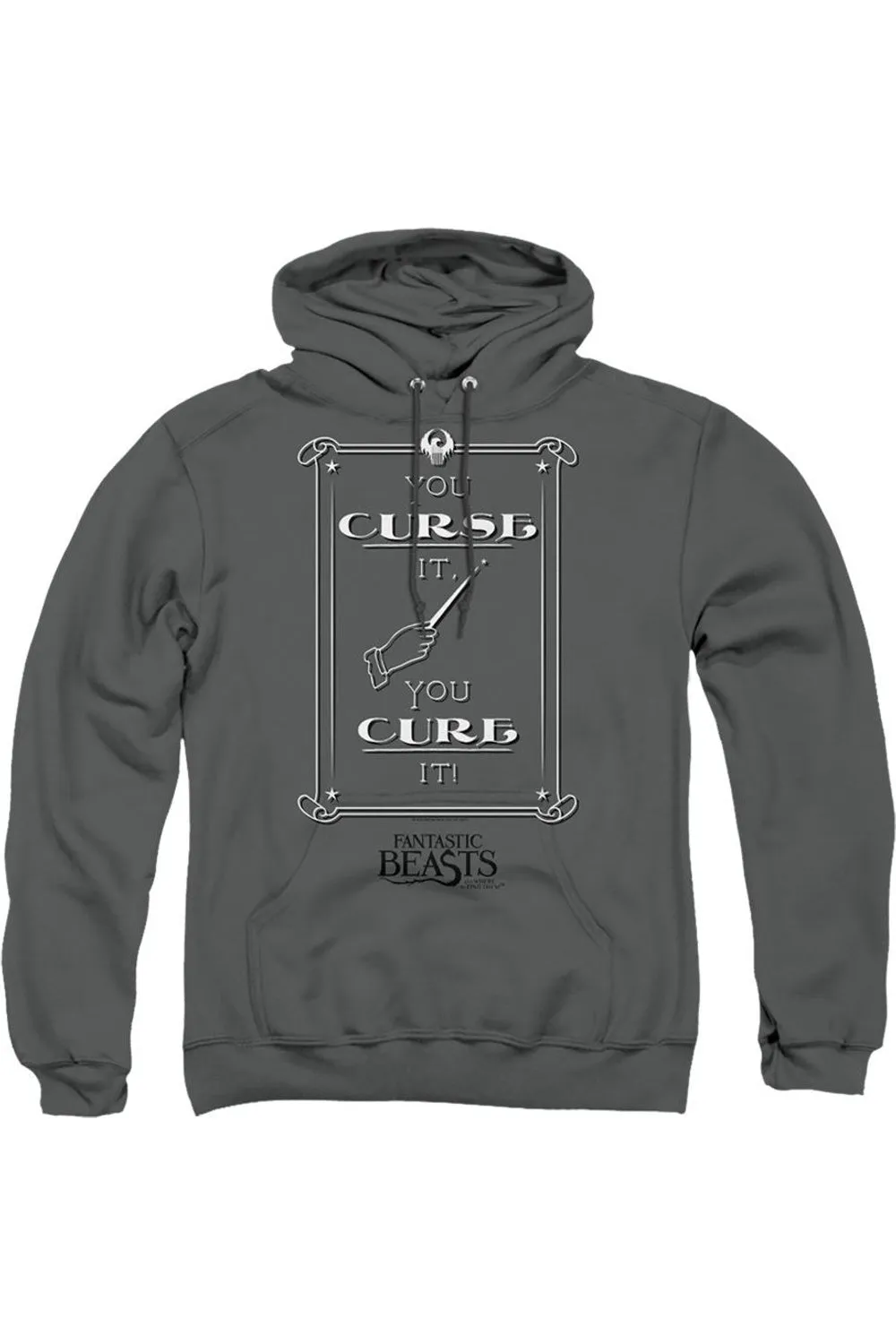 Fantastic Beasts Curse It Adult Pull Over Hoodie / Hooded Sweatshirt