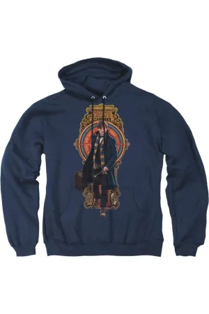 Fantastic Beasts Newt Scamander Adult Pull Over Hoodie / Hooded Sweatshirt