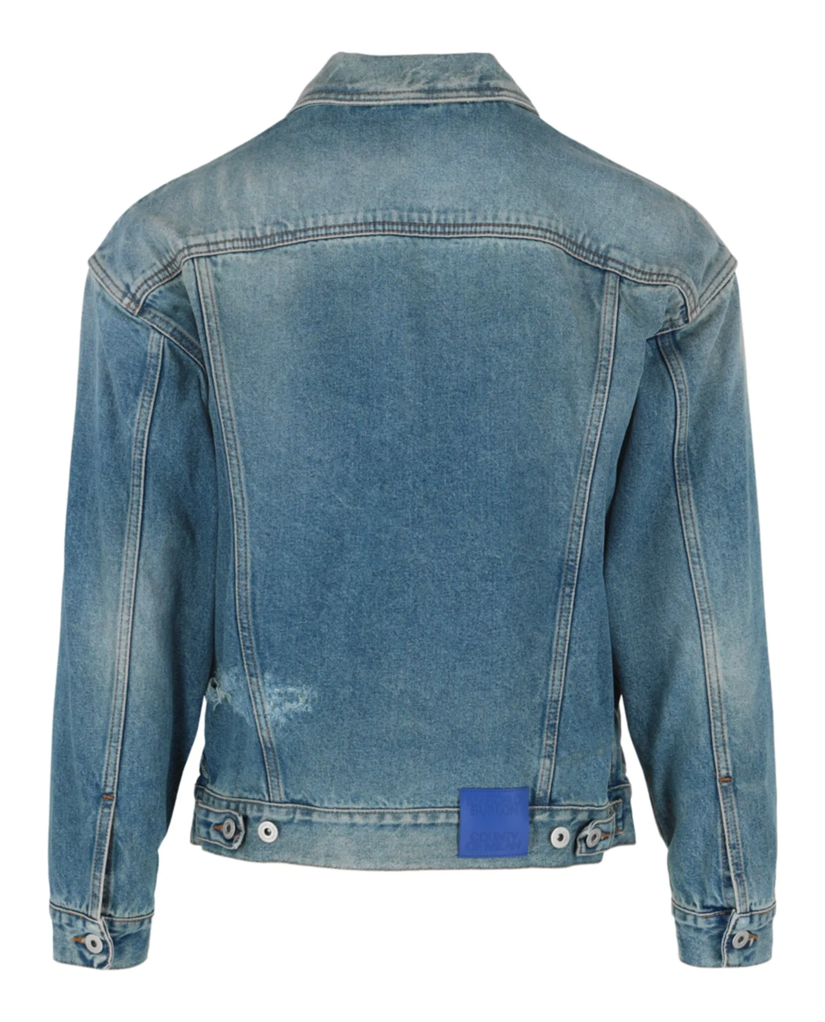 Feathers Vintage Wash Denim Jacket