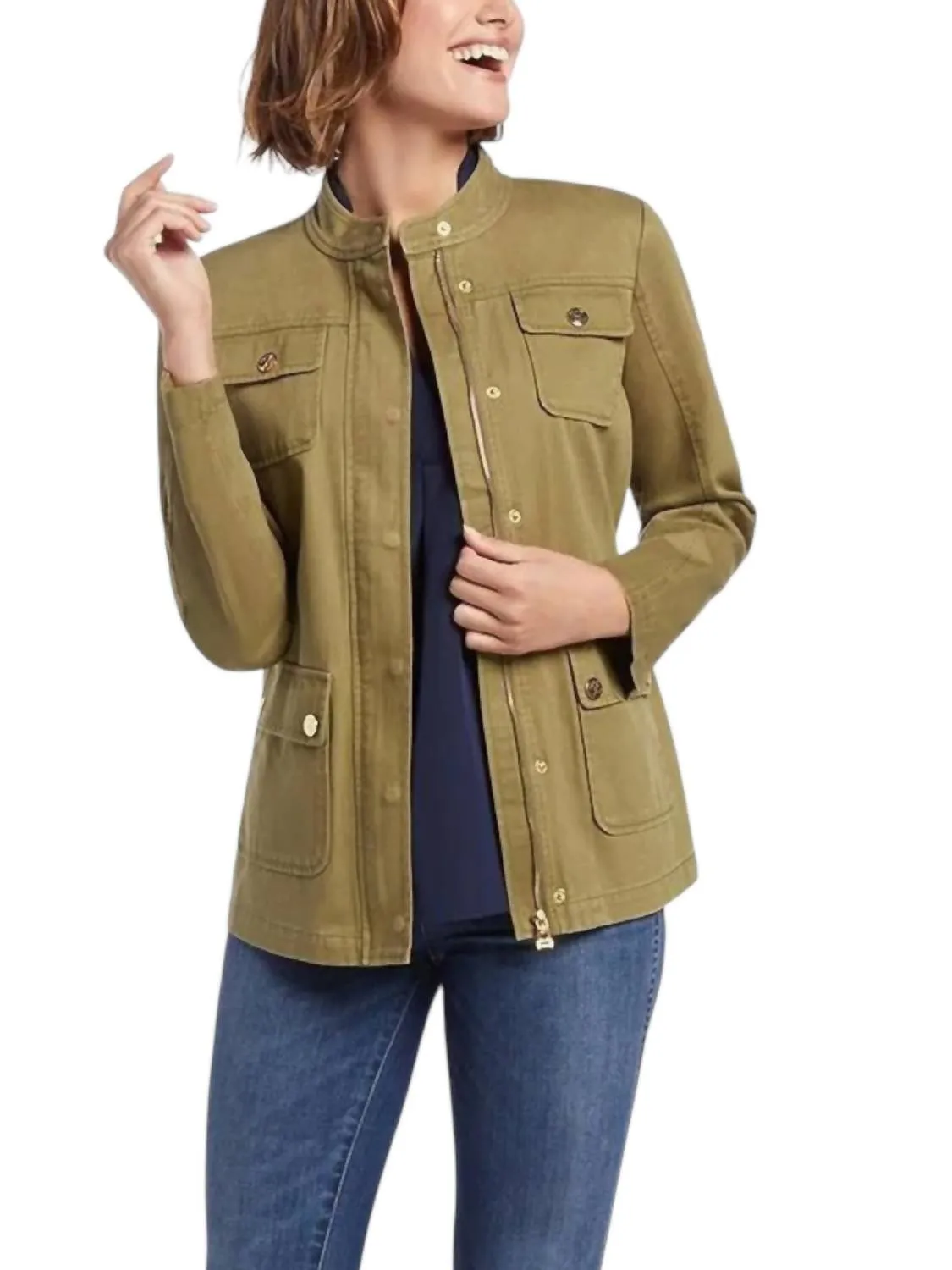 Field Jacket In Green