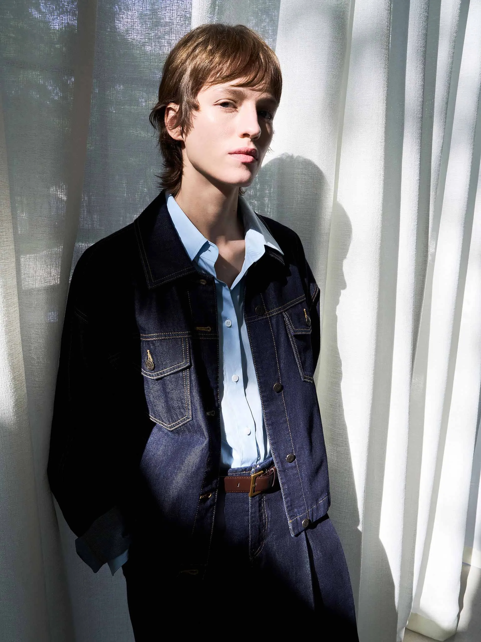 Fitted Denim Jacket