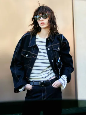 Fitted Denim Jacket