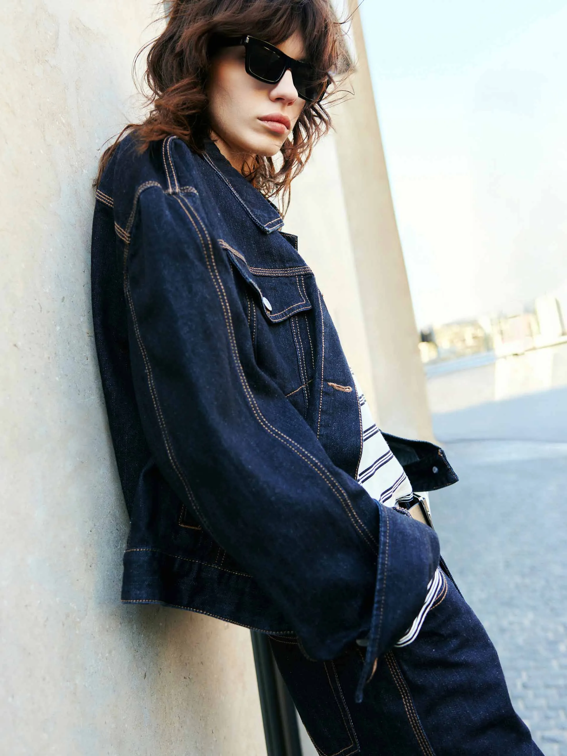 Fitted Denim Jacket