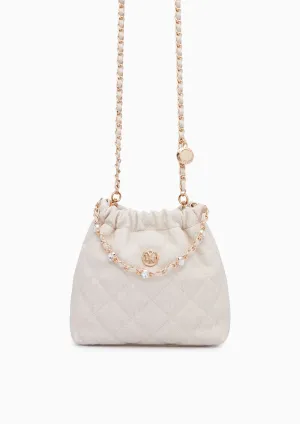 Fontia Mini Denim Shoulderbag Beige