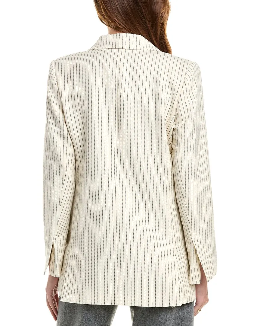 FRAME Denim Linen-Blend Jacket