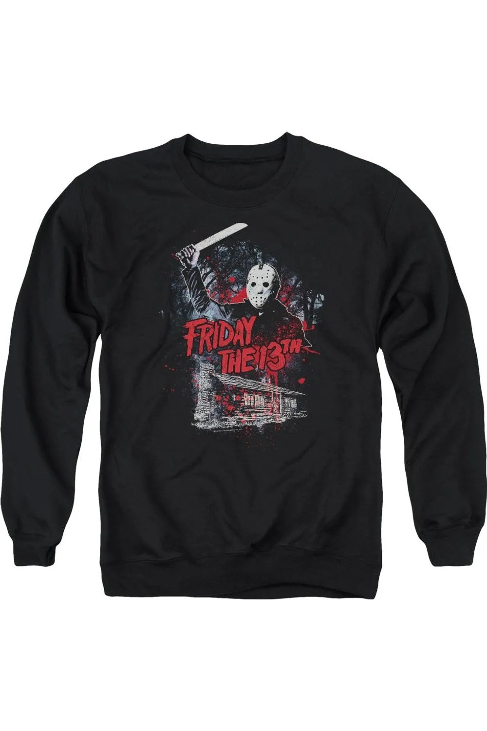 Friday the 13th Cabin Adult Crewneck Sweatshirt
