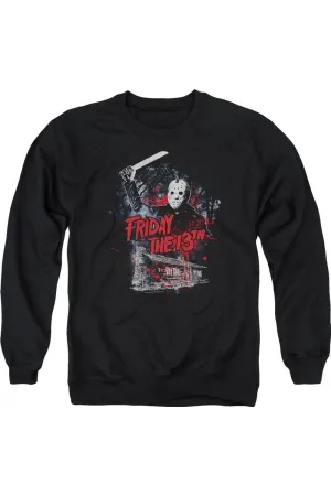Friday the 13th Cabin Adult Crewneck Sweatshirt
