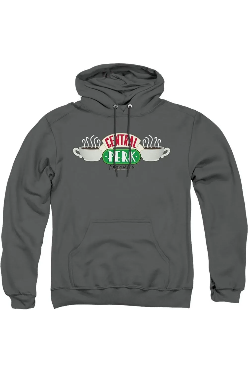 Friends Central Perk Logo Adult Pull Over Hoodie / Hooded Sweatshirt