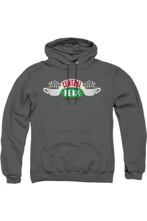 Friends Central Perk Logo Adult Pull Over Hoodie / Hooded Sweatshirt