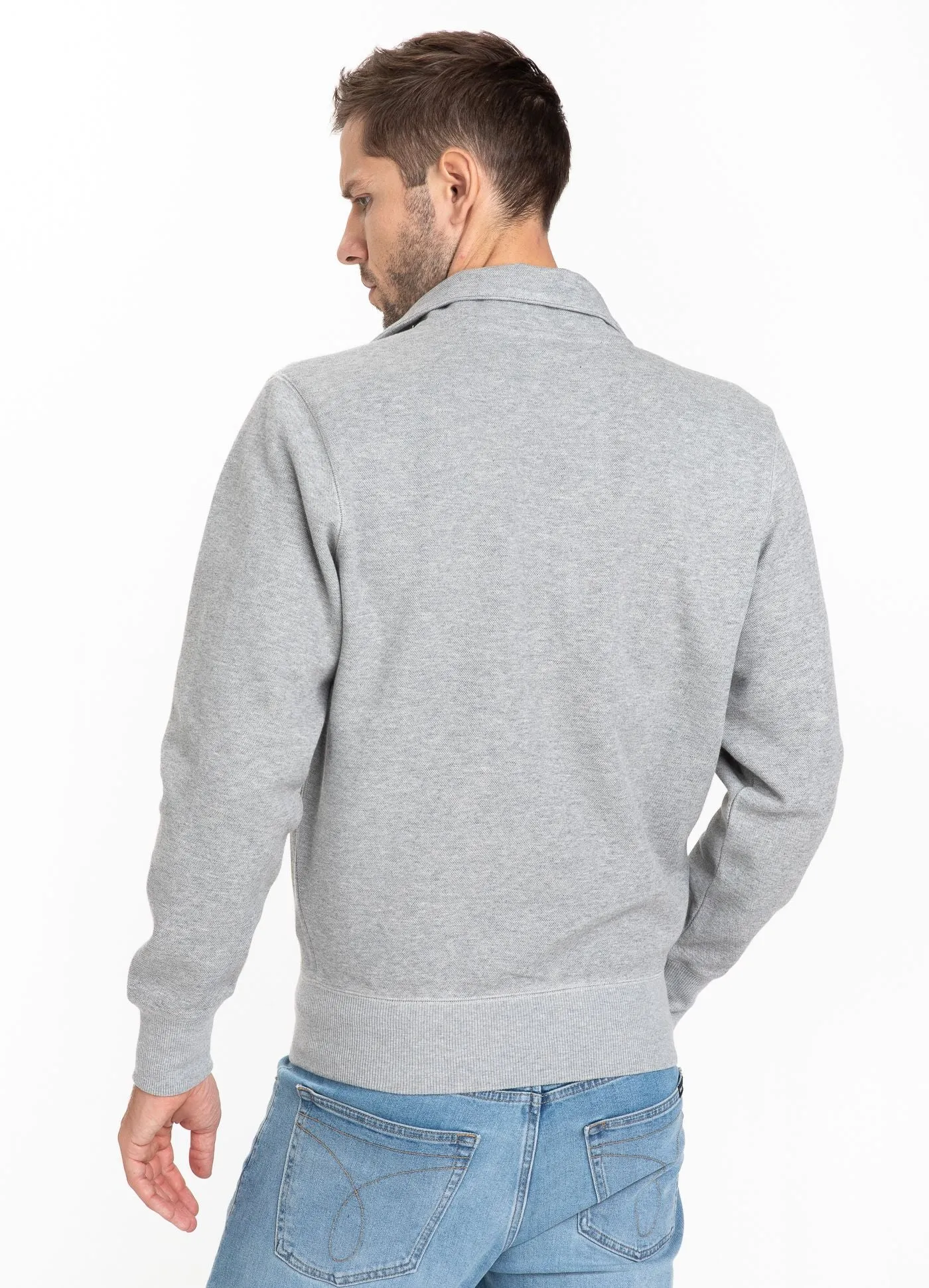 Full Zip Pique Logo 21