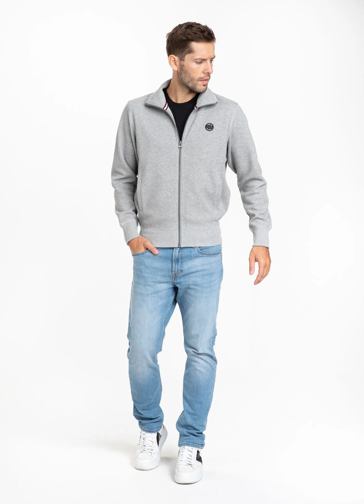 Full Zip Pique Logo 21