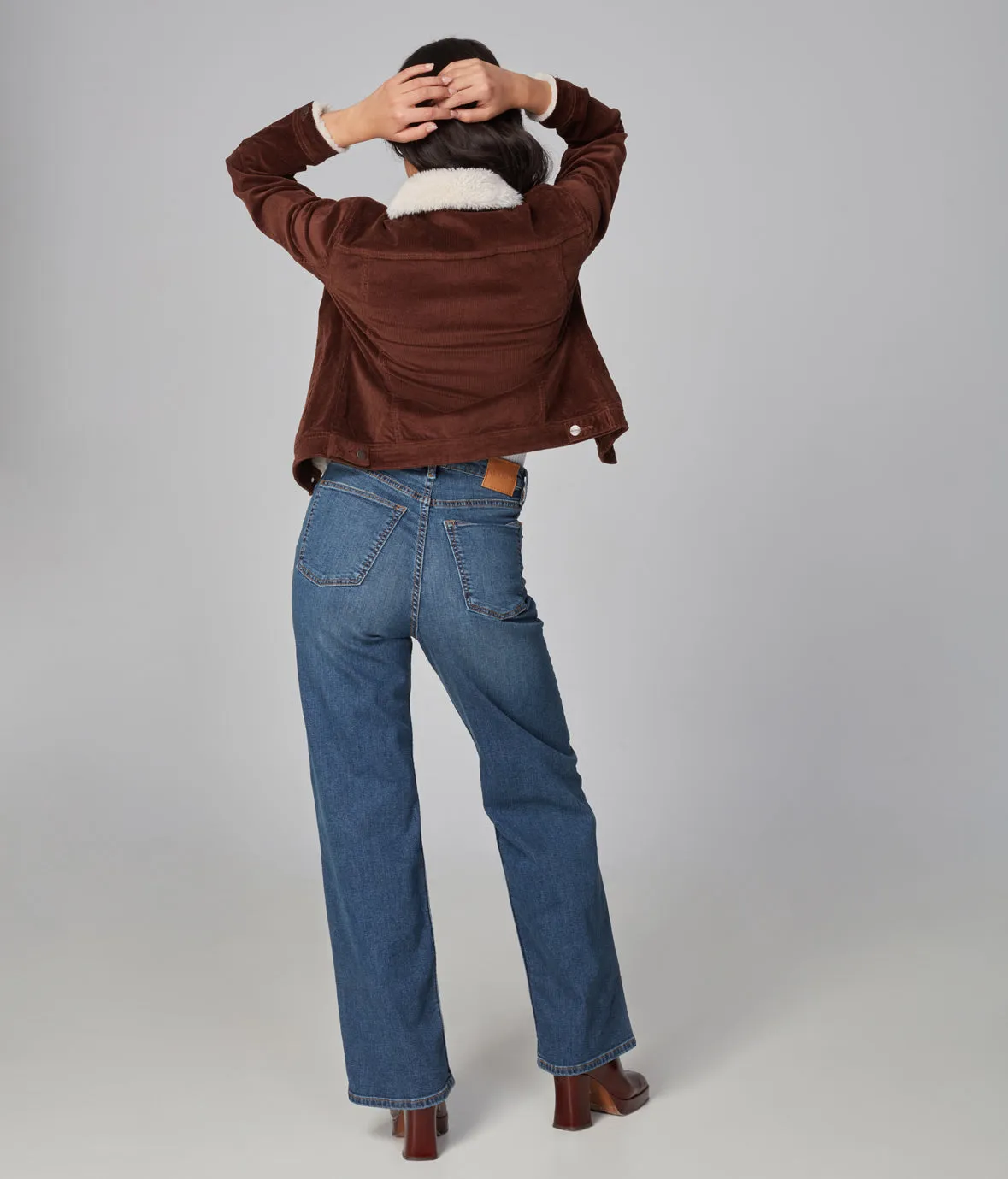 GABRIELLA-SCB Corduroy Sherpa Jacket